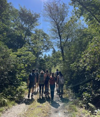 UConn students utilizing their resources and going hiking in Pomfret, CT!